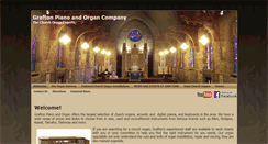 Desktop Screenshot of grafton-organ.com